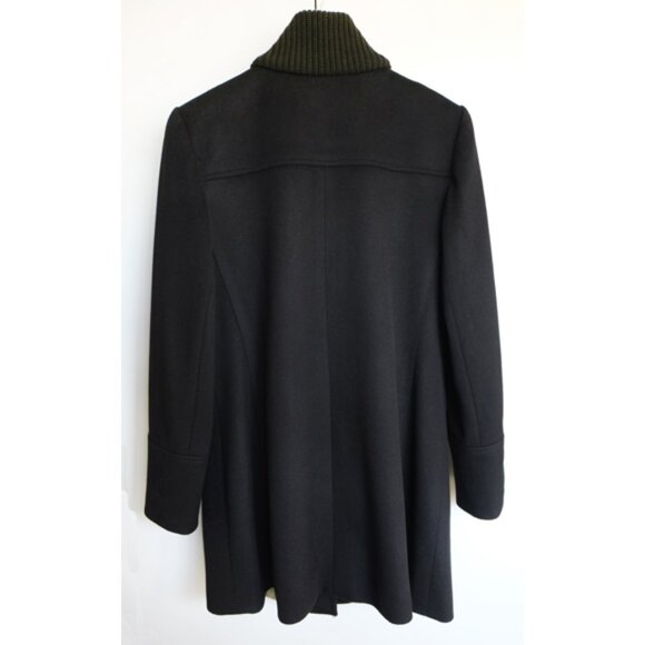 RARE! Black Votre Nom heavy wool luxury car coat - PRISTINE CONDITION! - Picture 5 of 10